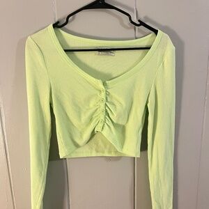 URBAN OUTFITTERS LONG SLEEVE CROP